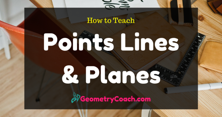 Points Lines and Planes Worksheet
