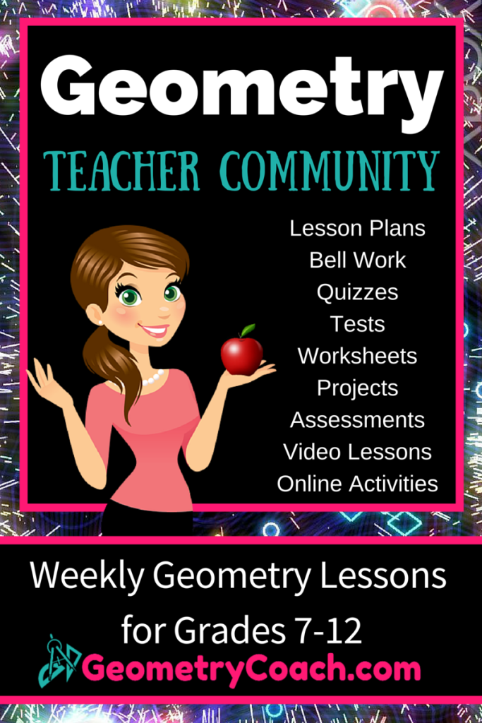 Common Core Standards - Geometry Lesson Plans