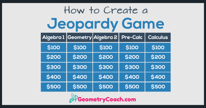 how to create a jeopardy game